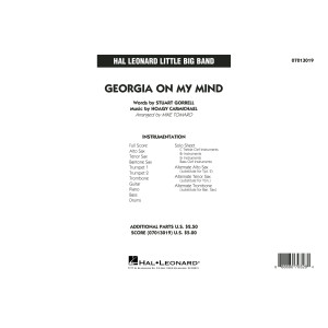Georgia on My Mind - Full Score